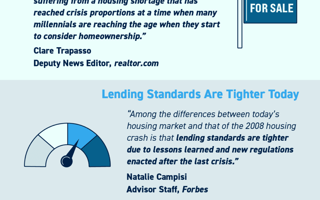 Why Experts Say the Housing Market Won’t Crash [INFOGRAPHIC]